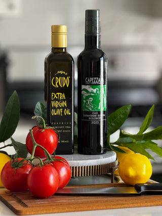Exclusive olive oil subscription featuring award-winning Italian varieties delivered monthly, quarterly or yearly.